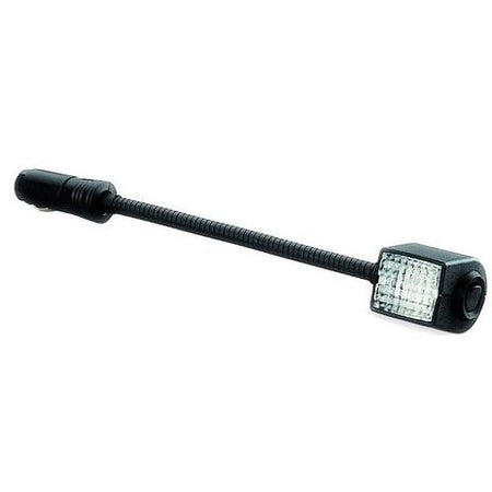 Hella Marine Halogen Map Lamp, 12V Power Plug, 6.25 in Flexible Metal Arm — Quality Boat Parts