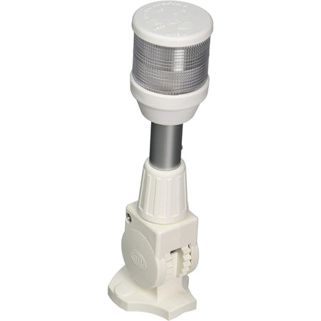 Hella Marine 2010 Fold-Down Anchor Light, 2 NM, 12V, IPX6, 8 in — Quality Boat Parts