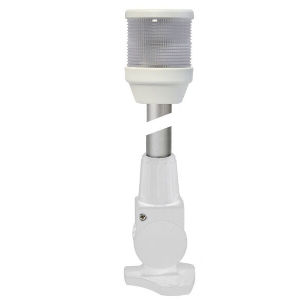 Hella Marine 2010 Fold-Down Anchor Light, 2 NM, 12V, IPX6, 8 in — Quality Boat Parts