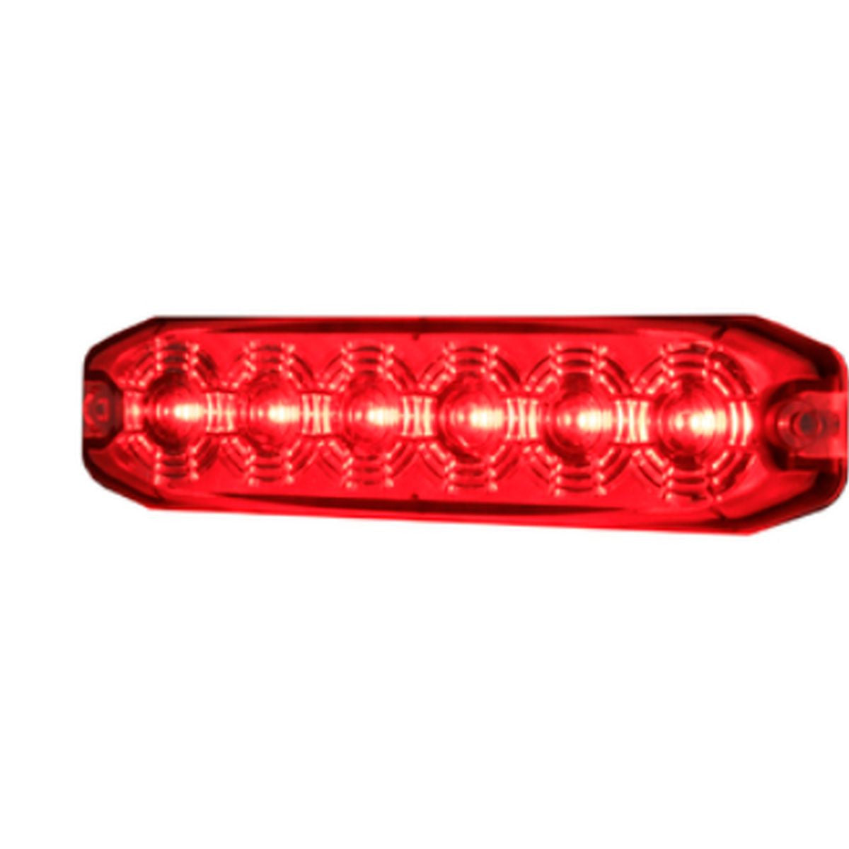 Hella Marine MST6E Red LED Strobe Lighthead, 12-24V, Bolt-On Mount — Quality Boat Parts