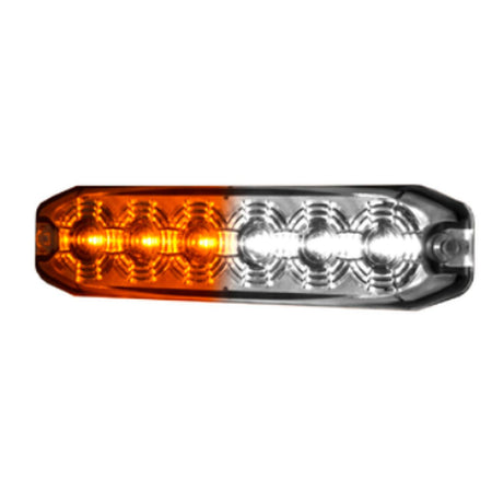 Hella Marine MST6E LED Warning Lighthead, 12/24V, Amber/White Light, IP67, 21 Flash Patterns — Quality Boat Parts