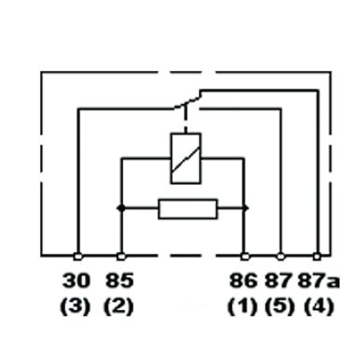 Hella Marine Mini ISO SPDT Relay, 24V, 20A, Resistor Coil Suppression — Quality Boat Parts