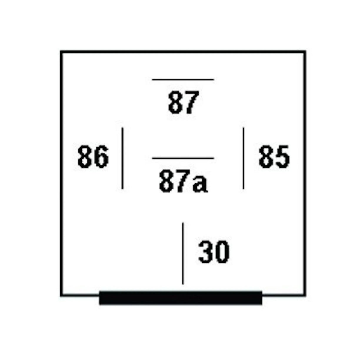 Hella Marine Mini ISO SPDT Relay, 24V, 20A, Resistor Coil Suppression — Quality Boat Parts
