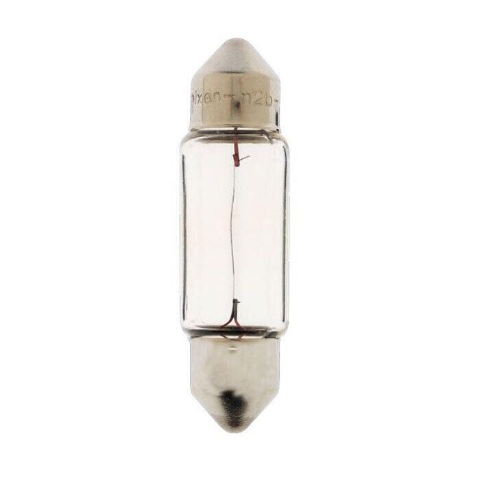 Hella Marine SV8.5-8 Base Festoon Bulb, 12V, 10W, 10x41mm, Clear — Quality Boat Parts