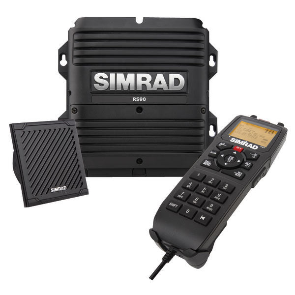 Simrad HS90 Wired Handset & Speaker Kit, For RS90 VHF, IPX7, 5m Cable — Quality Boat Parts