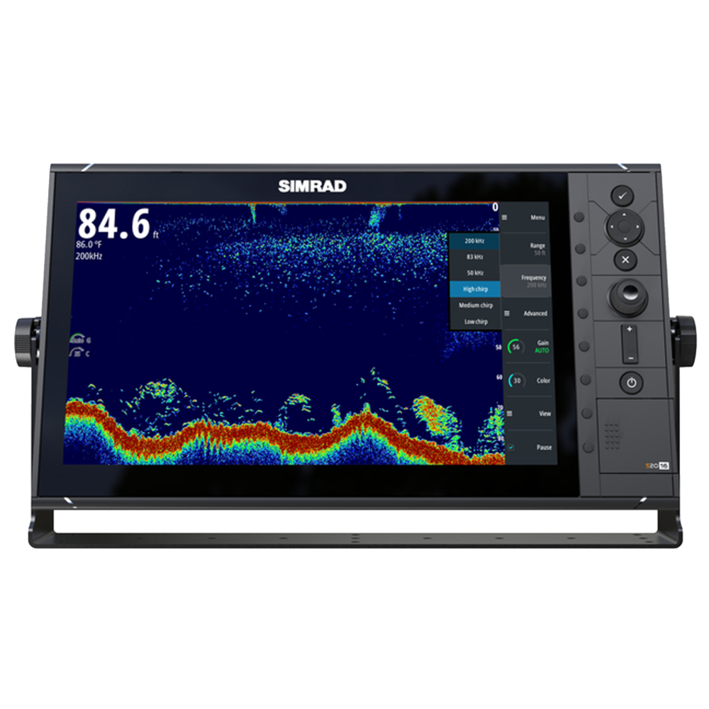 Simrad S2016 Fishfinder, 16in, CHIRP Sonar, 12/24V, IPX7, NMEA 2000, Ethernet, HDMI Output — Quality Boat Parts