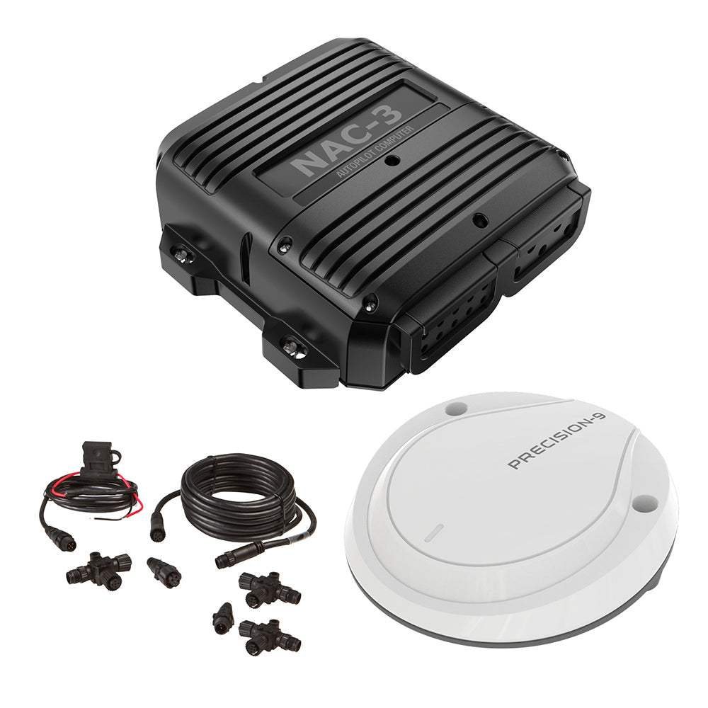 Simrad NAC-3 VRF Autopilot Core Pack, For Outboard and Sterndrive Boats 10m+, Virtual Rudder Feedback, Precision-9 Compass, NMEA 2000 Micro-C Backbone Kit — Quality Boat Parts