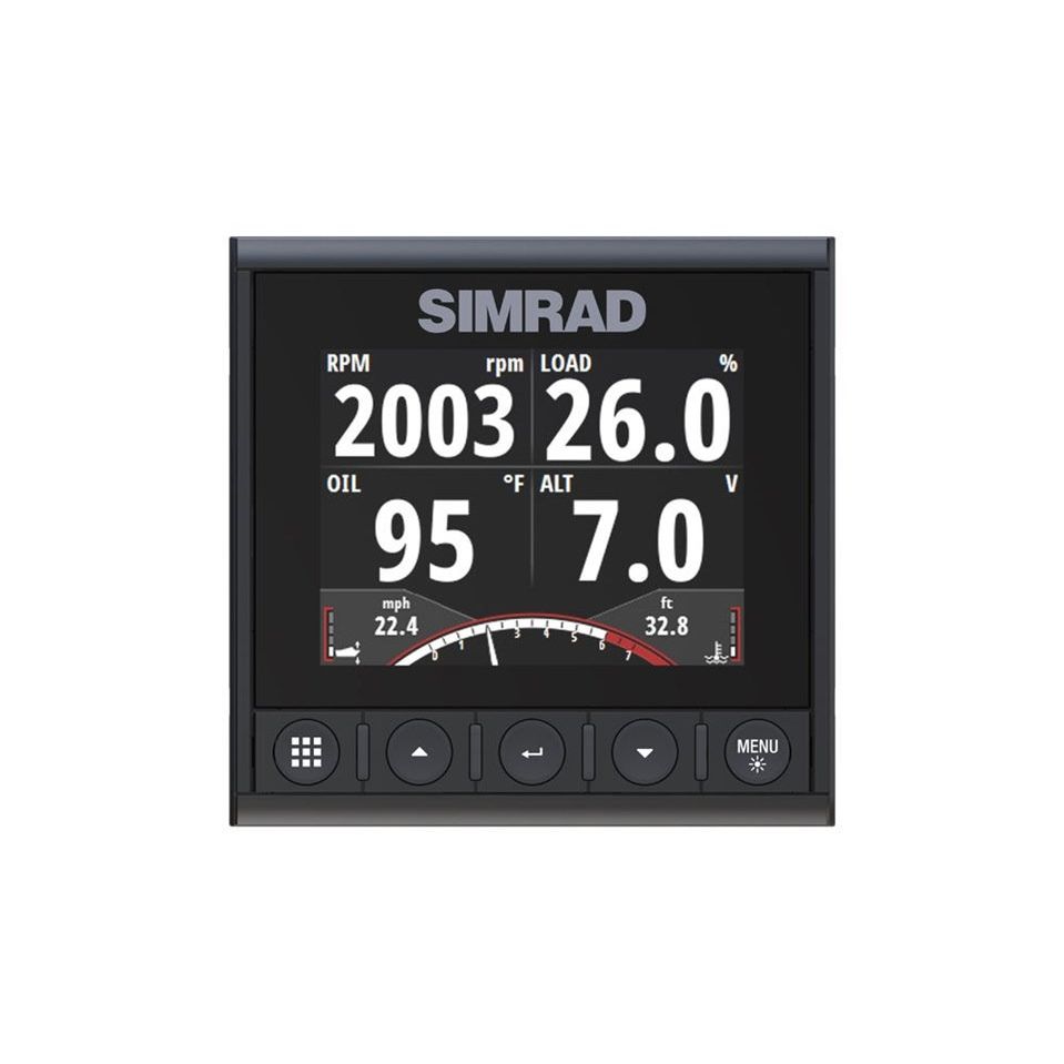 Simrad IS42 Digital Instrument Display, NMEA 2000, 4.1in Color, IPX7 — Quality Boat Parts