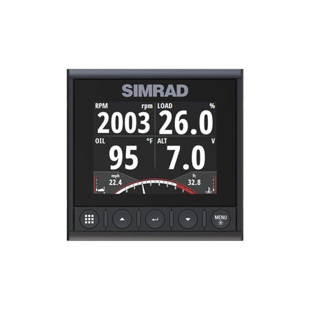 Simrad IS42 Digital Instrument Display, NMEA 2000, 4.1in Color, IPX7 — Quality Boat Parts