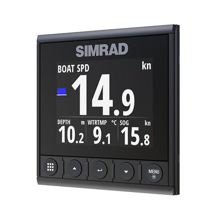 Simrad IS42 Speed/Depth Pack, 4.1in Color Display, IPX7, DST800 Thru-Hull Sensor, NMEA 2000 Backbone Starter Kit — Quality Boat Parts