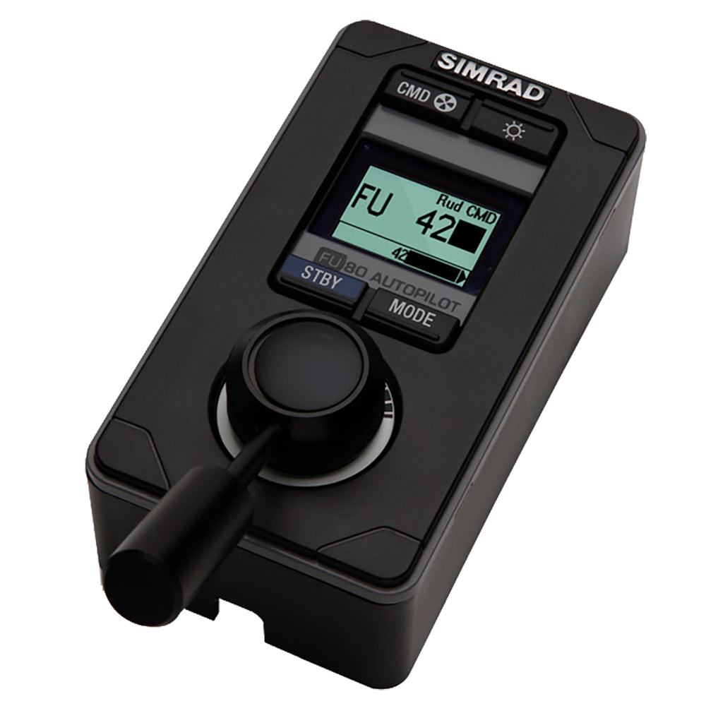Simrad FU80 Follow Up Autopilot Remote with Display, For AP70/AP80/AP24/AP28, For NSE/NSS/NSO, NMEA 2000, Flush or Bulkhead Mount — Quality Boat Parts