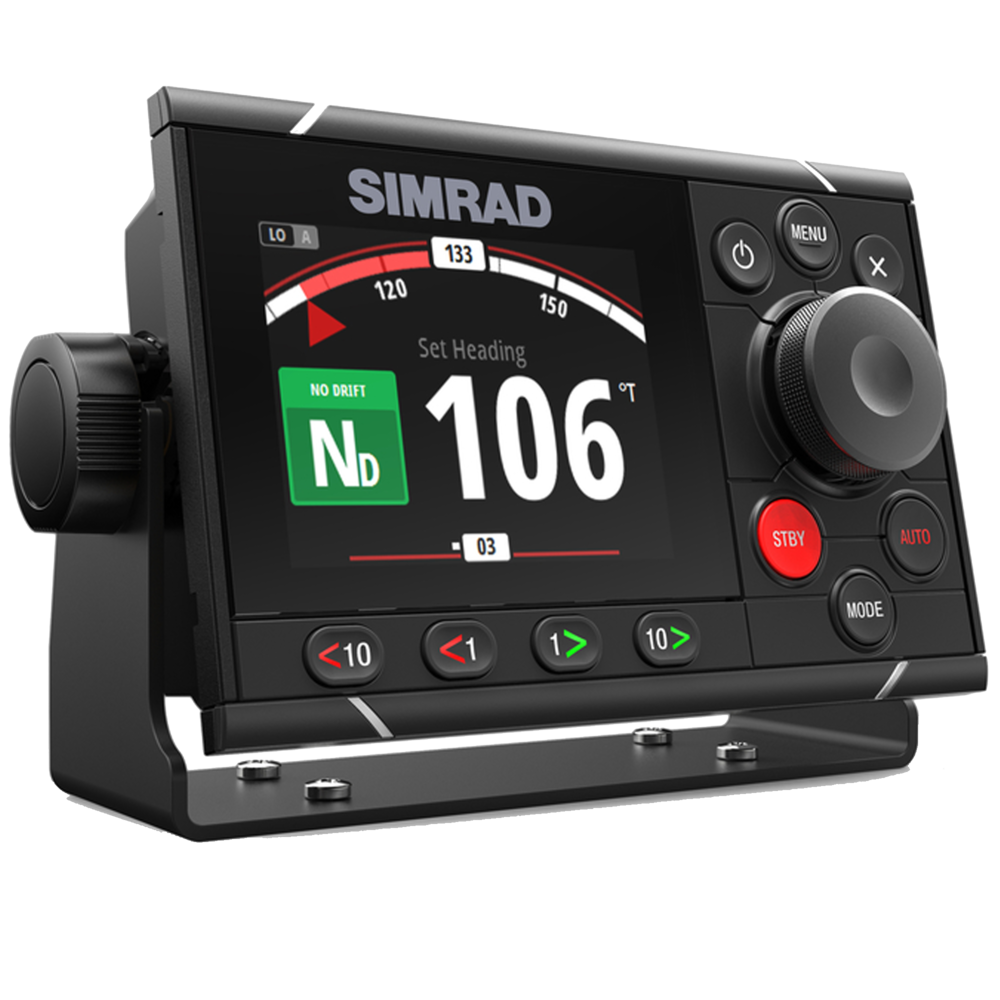 Simrad AP48 Rotary Autopilot Head, 4.1 in Color Display, NMEA 2000 — Quality Boat Parts
