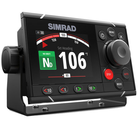 Simrad AP48 Rotary Autopilot Head, 4.1 in Color Display, NMEA 2000 — Quality Boat Parts