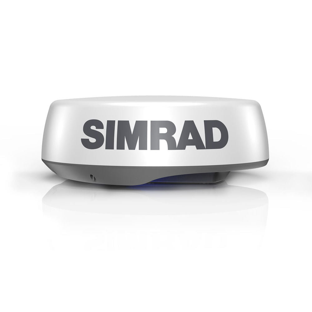 Simrad HALO24 Pulse Compression Radar Dome, 24 in, 48 nm, 60 RPM, VelocityTrack Doppler — Quality Boat Parts