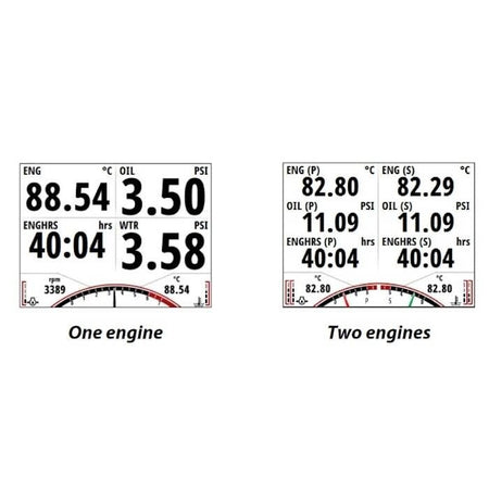 Simrad IS42J Digital Engine Gauge, J1939 to NMEA 2000 Gateway, Dual-Engine — Quality Boat Parts