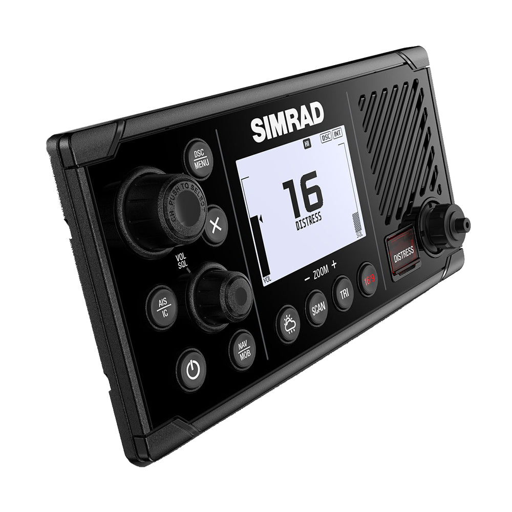 Simrad RS40 Fixed-Mount VHF Radio, Class D DSC, AIS Receiver, Built-In GPS, NMEA 2000, IPX7 — Quality Boat Parts
