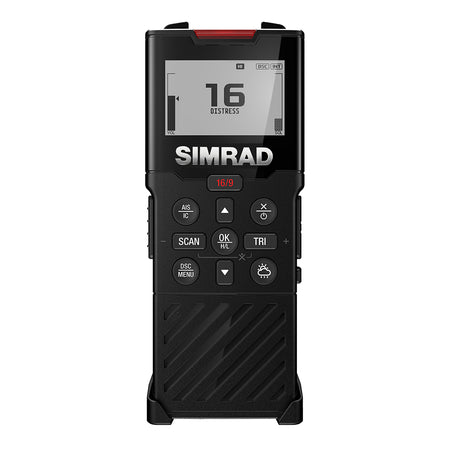 Simrad HS40 Wireless VHF Handset, For RS40/RS40-B, IPX7, Inductive Charging Cradle, 100 m Range, Up to 8 hr Battery Life — Quality Boat Parts