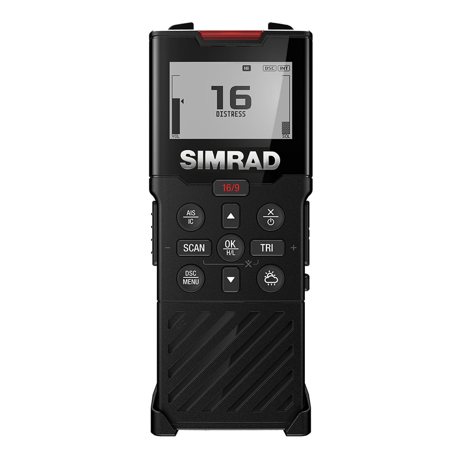 Simrad HS40 Wireless VHF Handset, For RS40/RS40-B, IPX7, Inductive Charging Cradle, 100 m Range, Up to 8 hr Battery Life — Quality Boat Parts