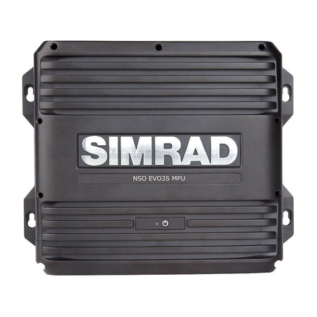 Simrad NSO evo3S Processor, Dual Monitor Support, 9-31.2V DC, IPX2, NMEA 2000, Ethernet — Quality Boat Parts