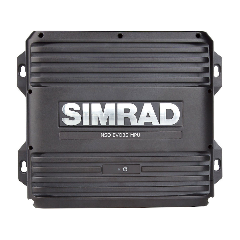 Simrad NSO evo3S Processor, Dual Monitor Support, 9-31.2V DC, IPX2, NMEA 2000, Ethernet — Quality Boat Parts