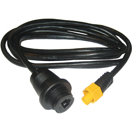 Simrad Ethernet Adapter Cable, For WM-2 to NSE Series, Yellow 5-Pin Male to RJ45 Female, 2 m — Quality Boat Parts