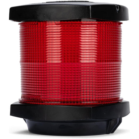 Hella Marine Series 2984 All-Round Navigation Light, Red Light, 2 NM, 12V, Black Housing — Quality Boat Parts