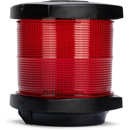 Hella Marine Series 2984 All-Round Navigation Light, Red Light, 2 NM, 12V, Black Housing — Quality Boat Parts