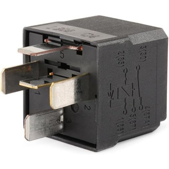 Hella Marine Mini ISO Relay, 12V, 5-Pin, SPDT, 20/40A, Diode Coil Suppression, IP54 — Quality Boat Parts