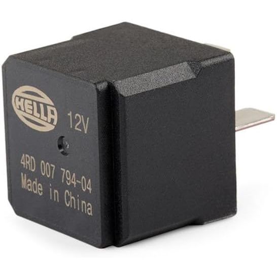 Hella Marine Mini ISO Relay, 12V, 5-Pin, SPDT, 20/40A, Diode Coil Suppression, IP54 — Quality Boat Parts
