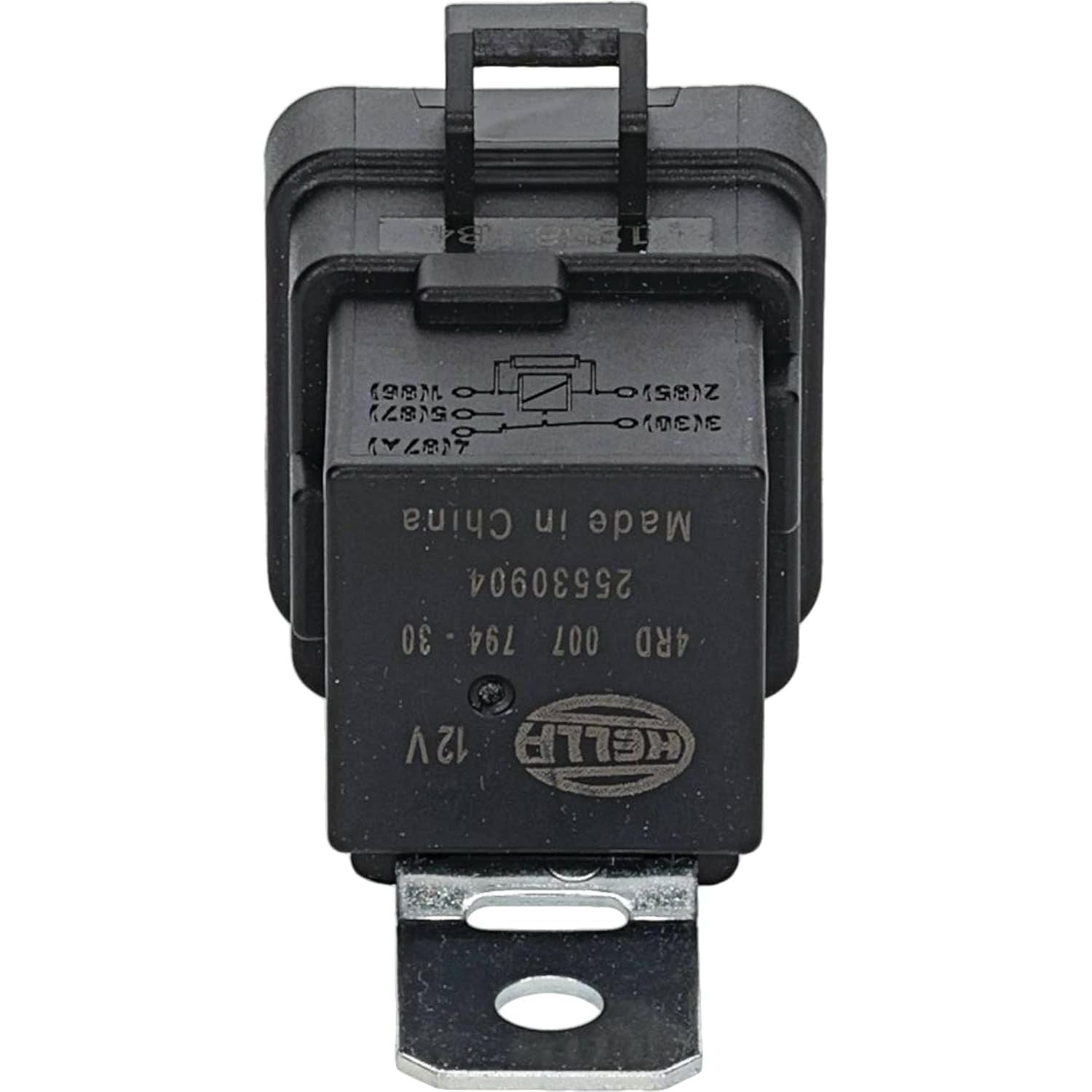 Hella Marine Mini ISO Relay, 12V, 40A, 5-Pin, SPDT, Weatherproof — Quality Boat Parts