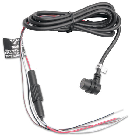 Garmin GPS Power/Data Cable, For GPS 73 & GPSMAP 78/79/86, 4-Pin Round Connector, Bare Wire Ends, NMEA 0183 — Quality Boat Parts