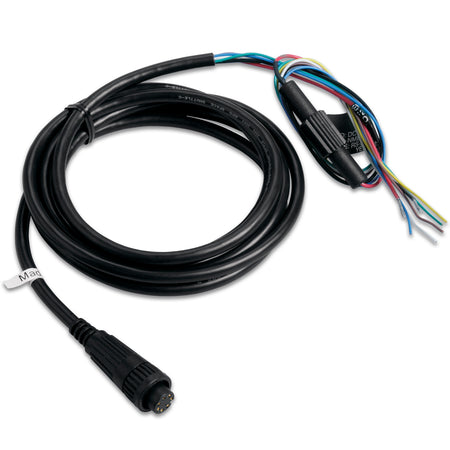 Garmin Power/Data Cable, Bare Wires, For Fishfinder 320C, GPS Series, GPSMAP Series — Quality Boat Parts