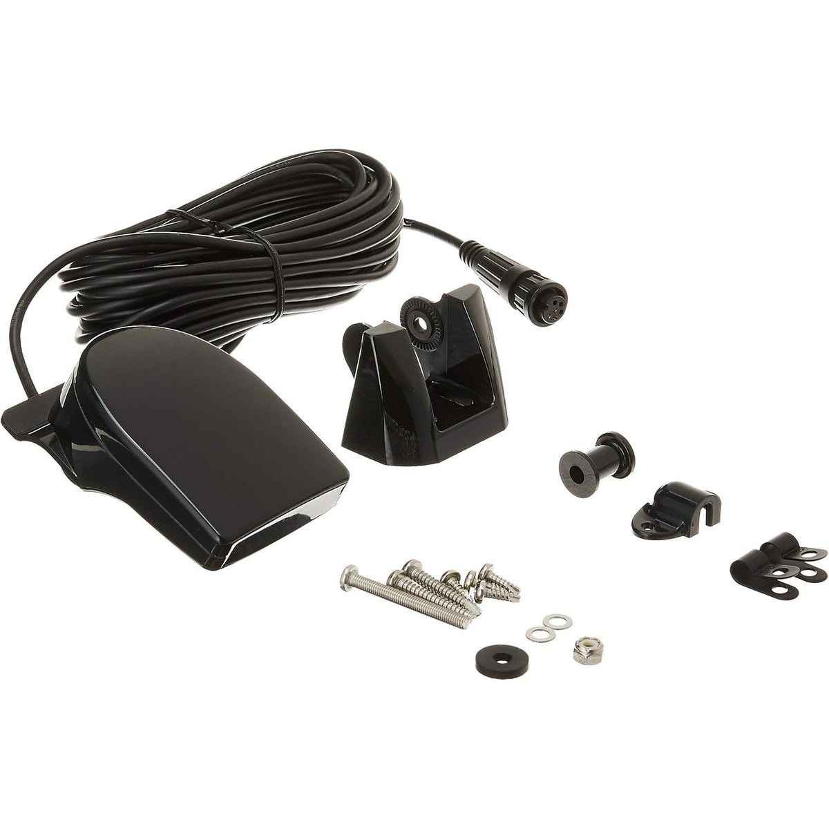 Garmin Transom-Mount Depth/Temp Transducer, 50/200 kHz, 500W, 6-Pin — Quality Boat Parts