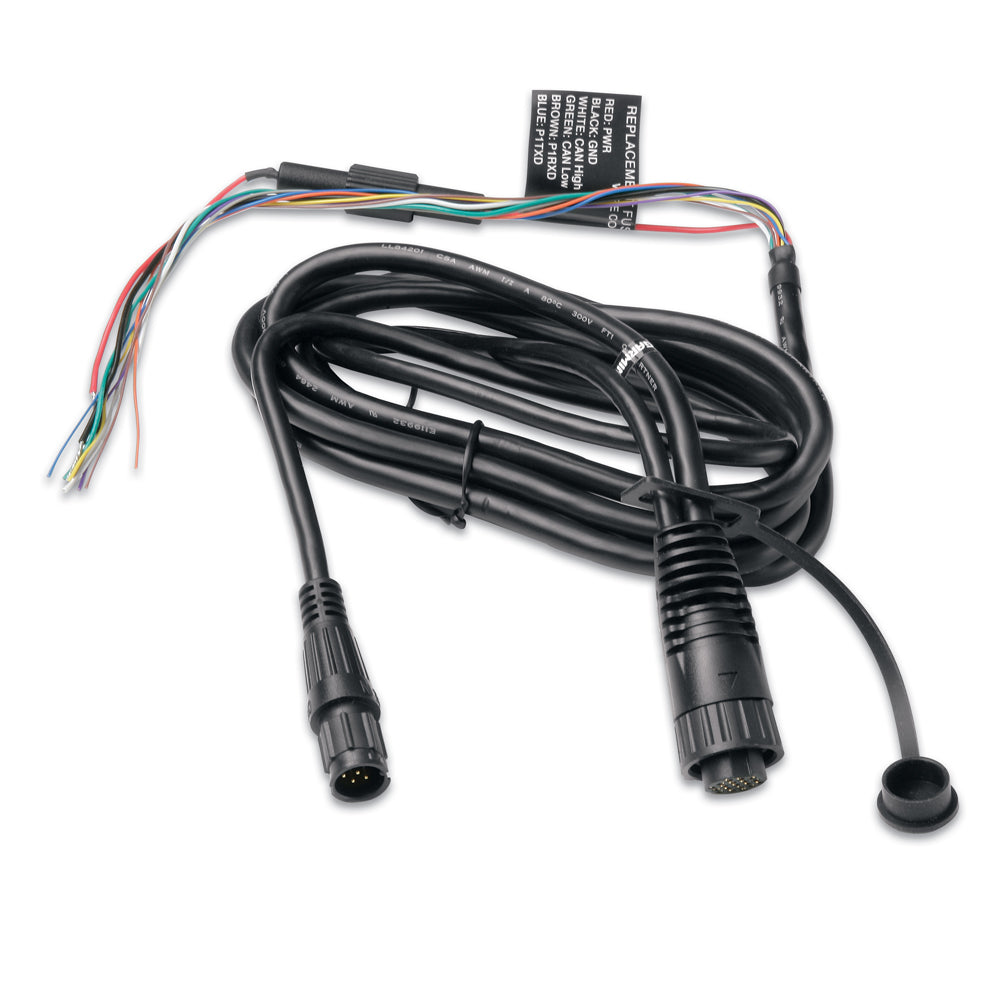 Garmin Power/Data Cable, For Fishfinder 300C/400C, GPSMAP 4xx/5xx — Quality Boat Parts