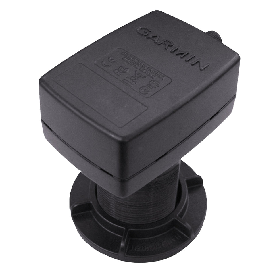 Garmin Intelliducer NMEA 2000 Thru-Hull Depth/Temp Transducer, 0-12° Deadrise, 150W, 160 kHz, 900 ft Max Depth — Quality Boat Parts