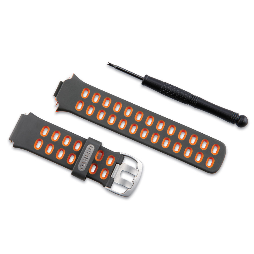 Garmin Forerunner 310XT Replacement Band, Orange/Grey, Removal Tool — Quality Boat Parts
