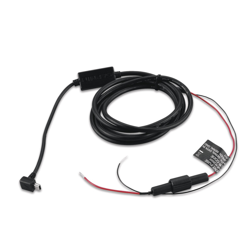 Garmin USB Bare Wire Power Cable, For Approach Series, GLO, GTU 10, 8-58V Input, 5V 500mA Output — Quality Boat Parts