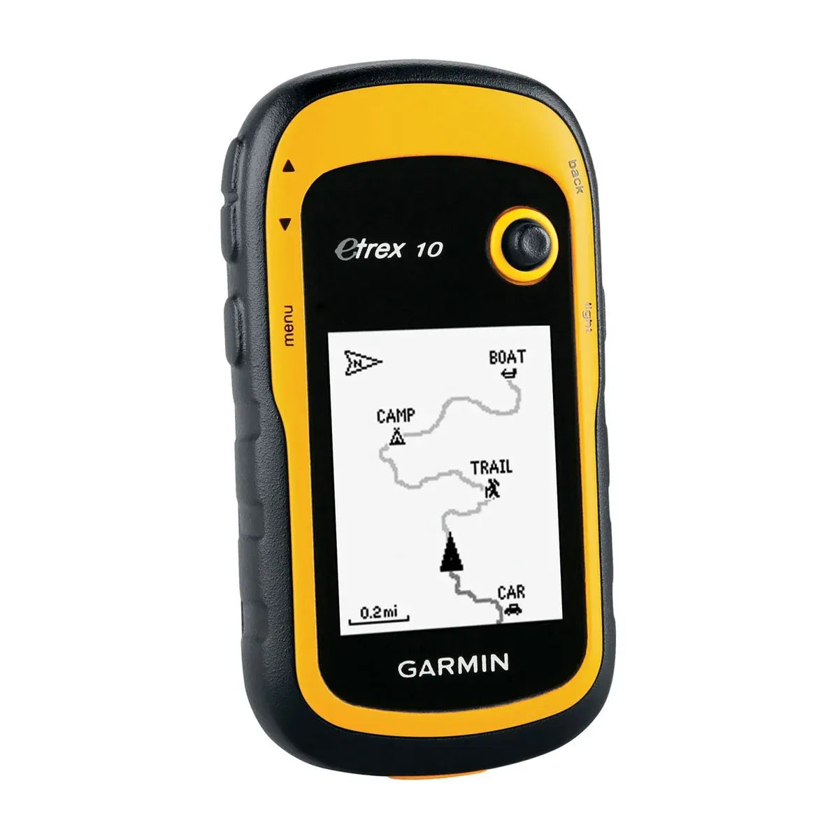 Garmin eTrex 10 Handheld GPS, Worldwide Basemap, GPS/GLONASS, 2.2 in Monochrome Display, IPX7, 25 hr Battery Life — Quality Boat Parts