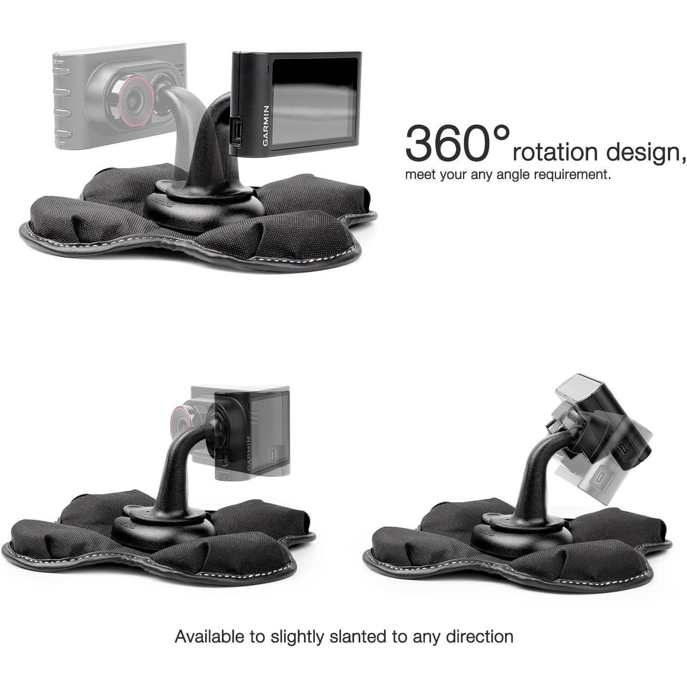 Garmin Auto Friction Mount, Dashboard Mount, For Garmin Handhelds — Quality Boat Parts