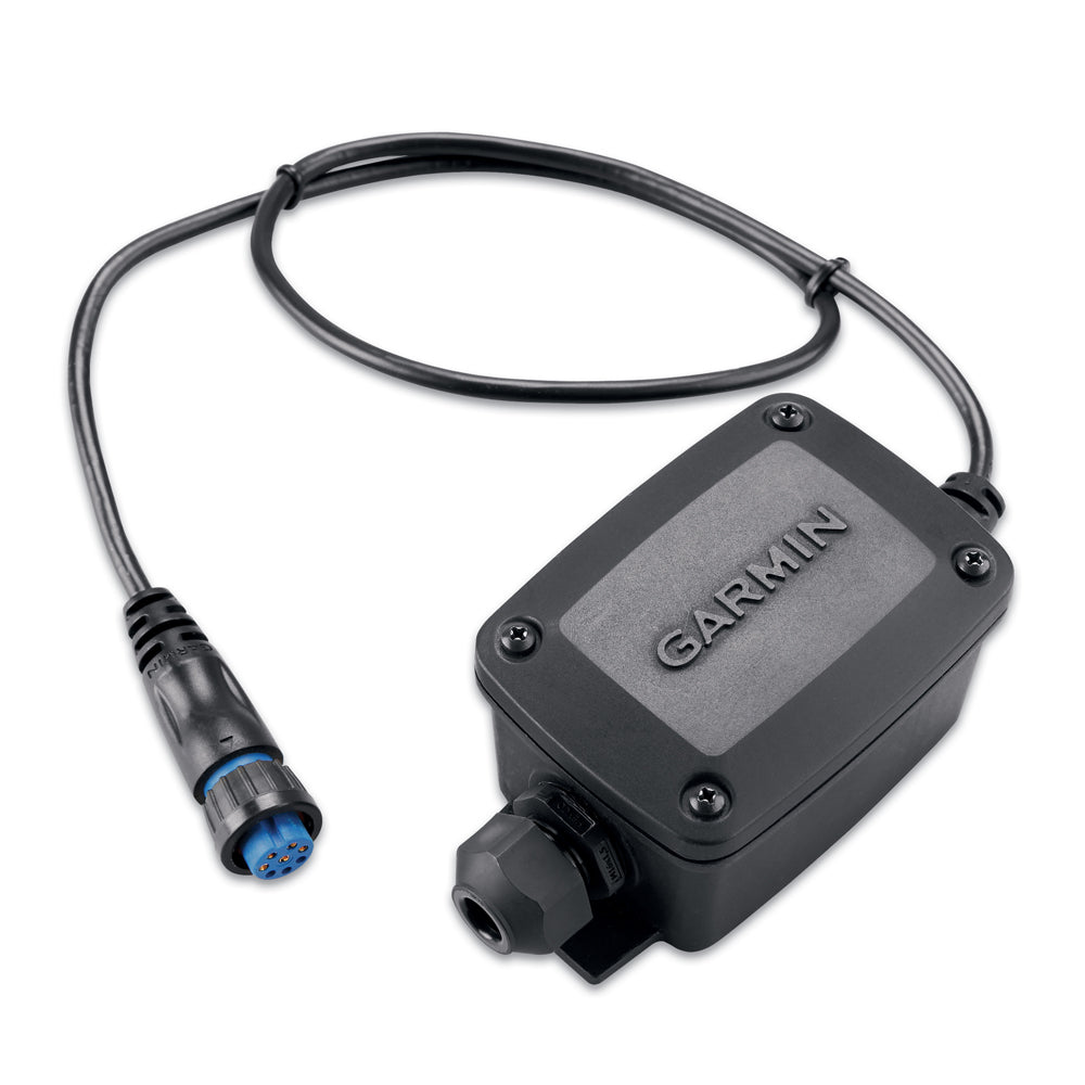 Garmin 6-Pin to 8-Pin Transducer Adapter Box, Wire Block, IPX7, 24 in Cable — Quality Boat Parts
