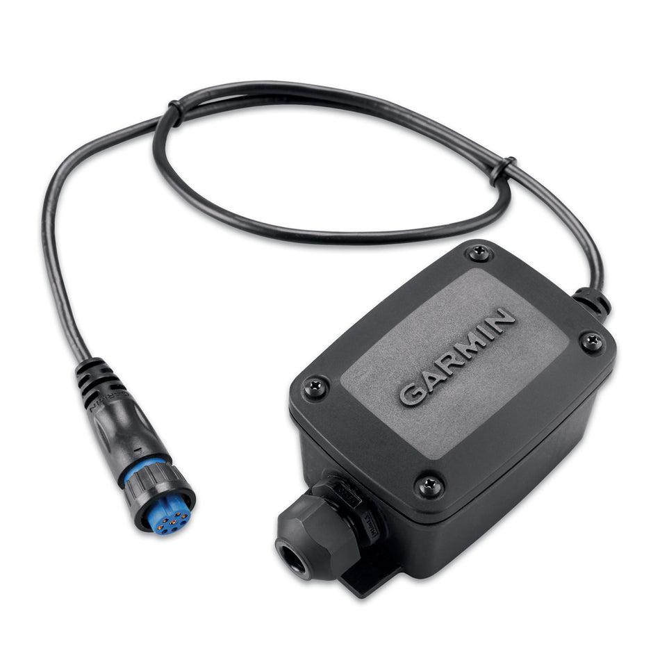 Garmin 6-Pin to 8-Pin Transducer Adapter Box, Wire Block, IPX7, 24 in Cable — Quality Boat Parts