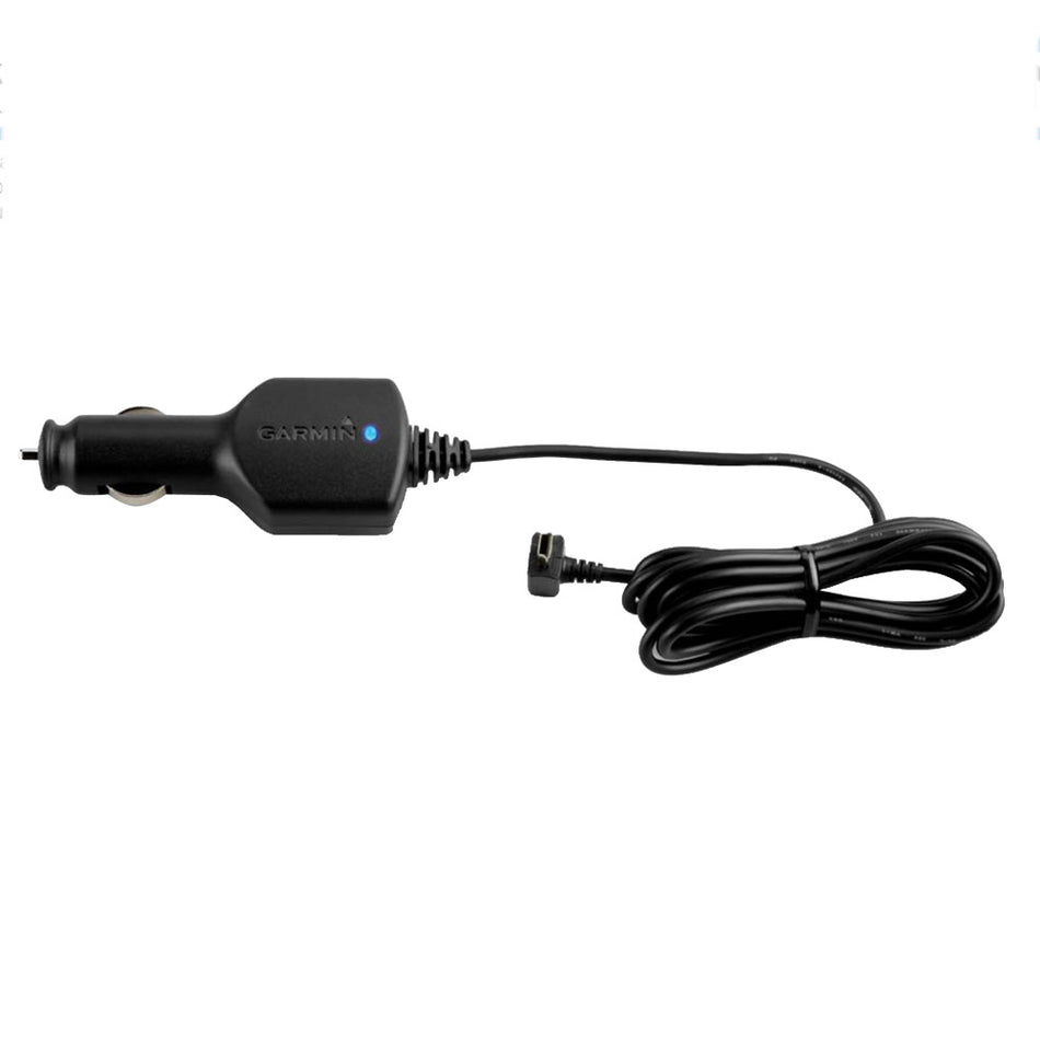 Garmin Vehicle Power Cable, 12V, Mini-USB, For nüvi Series/zumo 220/350LM/dezl 560LM/560LMT/nüLink! 1695 LIVE/eTrex 10 — Quality Boat Parts