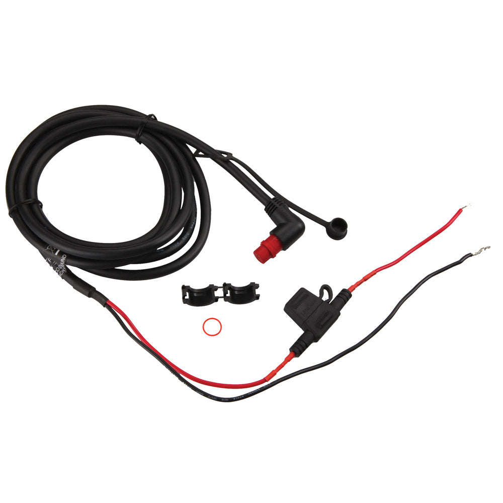 Garmin Right-Angle Threaded Power Cable, for GPSMAP MFDs — Quality Boat Parts