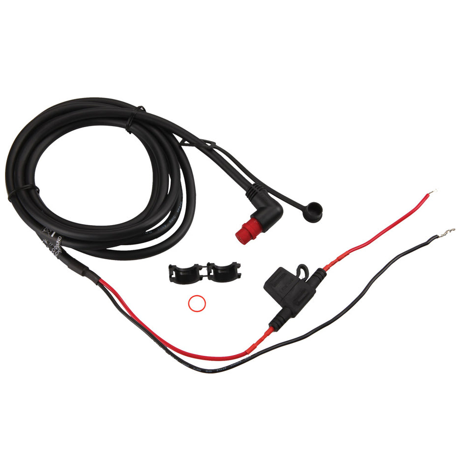 Garmin Right-Angle Threaded Power Cable, for GPSMAP MFDs — Quality Boat Parts