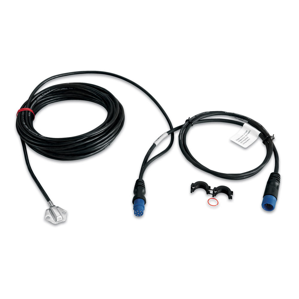 Garmin Airmar T80 External Mount Water Temperature Probe, 8-Pin, 25 ft Cable, Stainless Steel Probe — Quality Boat Parts
