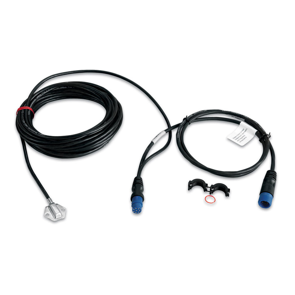 Garmin Airmar T80 External Mount Water Temperature Probe, 8-Pin, 25 ft Cable, Stainless Steel Probe — Quality Boat Parts