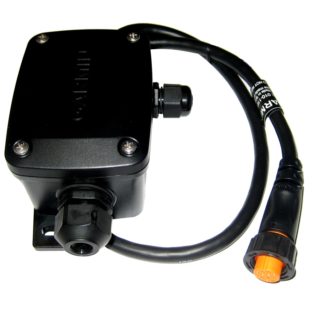 Garmin Bare Wire Transducer to 12-Pin Sounder Wire Block Adapter, 24 in Cable, IPX7 — Quality Boat Parts