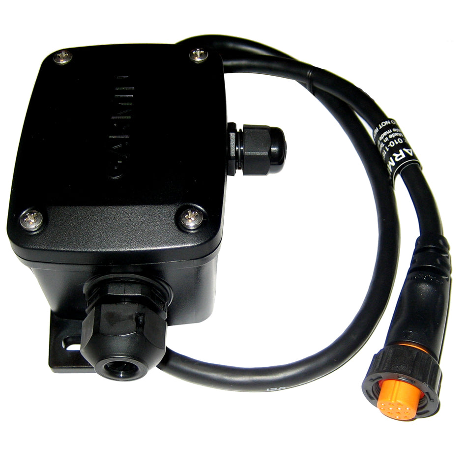 Garmin Bare Wire Transducer to 12-Pin Sounder Wire Block Adapter, 24 in Cable, IPX7 — Quality Boat Parts