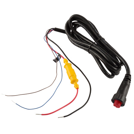 Garmin 4-Pin Threaded Power/Data Cable, For echoMAP CHIRP 7Xdv/7Xsv/9Xsv, 6 ft (2 m), NMEA 0183 I/O — Quality Boat Parts