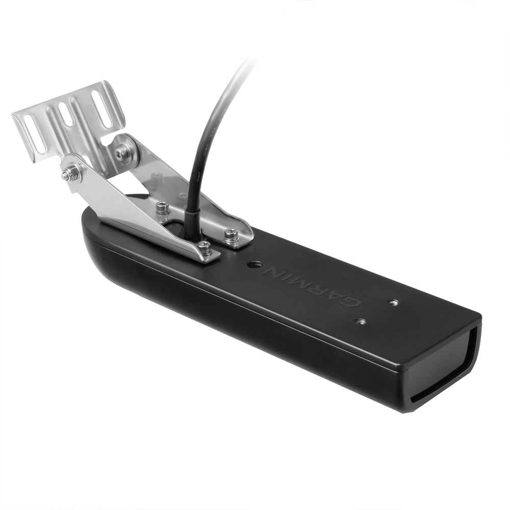Garmin GT51M-TM Transom Mount Transducer, CHIRP ClearVü/SideVü 500W, Traditional CHIRP 600W, 12-Pin, Temperature Sensor — Quality Boat Parts